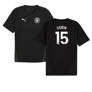 2025-2026 Man City Training Jersey (Black) (Guehi 15)