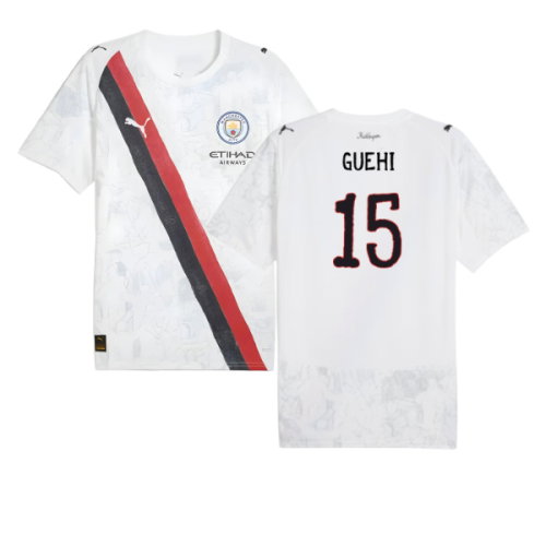2025-2026 KIDSUPER x Manchester City CWC Shirt (White) (Guehi 15)