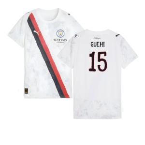 2025-2026 KIDSUPER x Manchester City CWC Shirt (White) - Womens (Guehi 15)