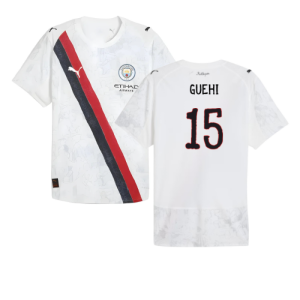 2025-2026 KIDSUPER x Manchester City CWC Authentic Shirt (White) (Guehi 15)