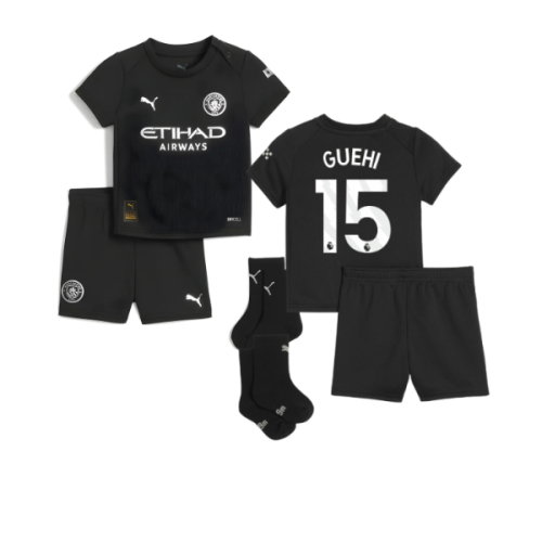 2025-2026 Man City Away Baby Kit (Guehi 15)