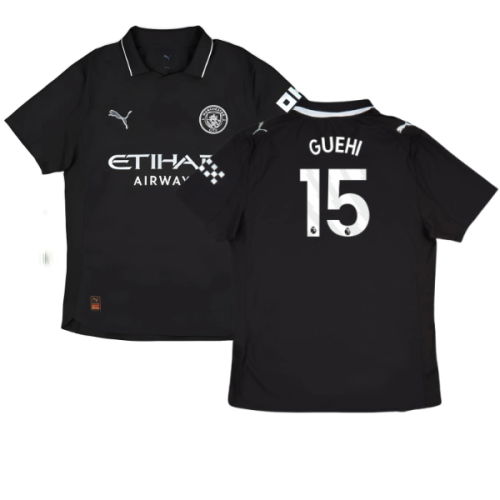 2025-2026 Man City Authentic Away Shirt (Guehi 15)