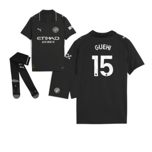 2025-2026 Man City Away Mini Kit (Guehi 15)