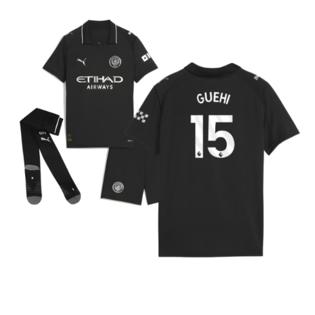 2025-2026 Man City Away Mini Kit (Guehi 15)