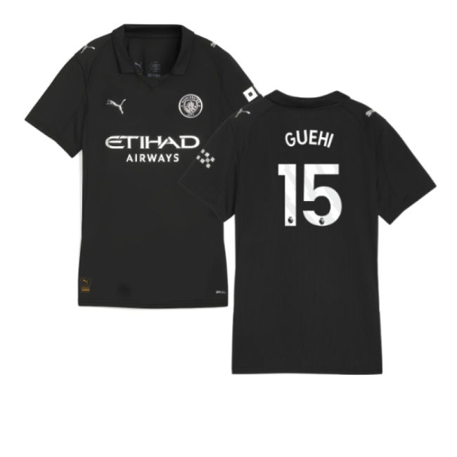 2025-2026 Man City Away Shirt (Womens) (Guehi 15)