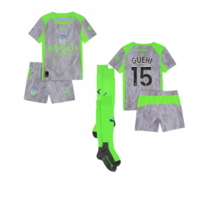 2025-2026 Man City Third Mini Kit (Guehi 15)