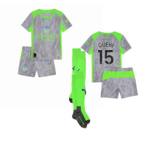 2025-2026 Man City Third Mini Kit (Guehi 15)