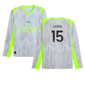2025-2026 Man City Long Sleeve Third Shirt (Guehi 15)