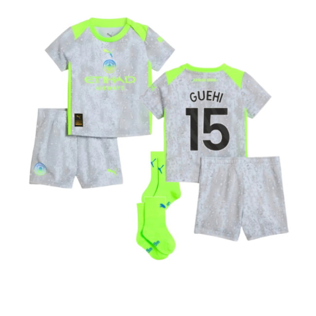 2025-2026 Man City Third Baby Kit (Guehi 15)