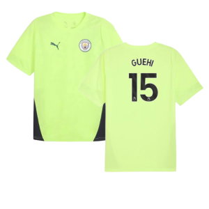 2025-2026 Man City Training Jersey (Fizzy Apple) (Guehi 15)