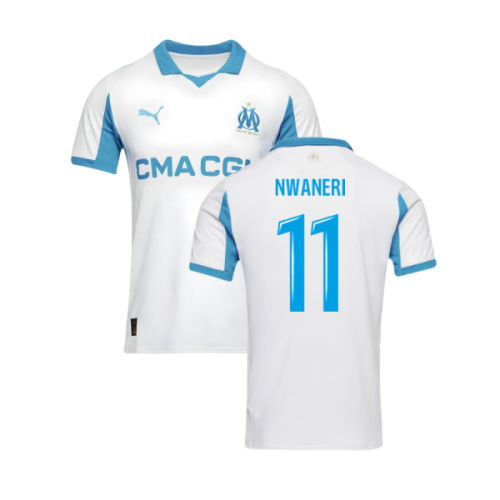 2025-2026 Marseille Home Shirt (Nwaneri 11)