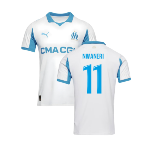 2025-2026 Marseille Home Shirt (Nwaneri 11)