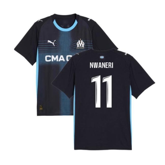 2025-2026 Marseille Away Shirt (Nwaneri 11)