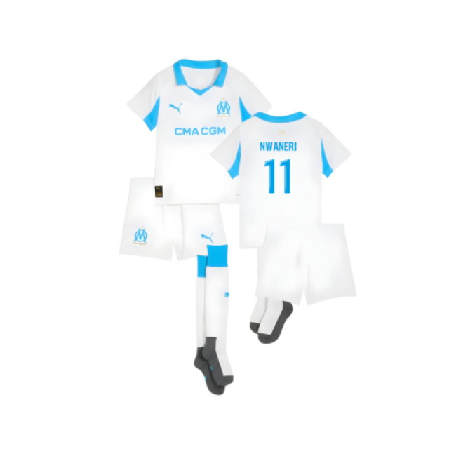 2025-2026 Marseille Home Mini Kit (Nwaneri 11)