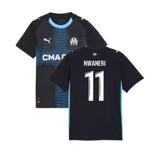 2025-2026 Marseille Away Shirt (Kids) (Nwaneri 11)