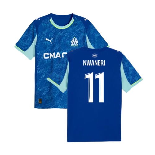 2025-2026 Marseille Third Shirt (Nwaneri 11)