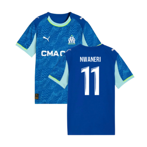 2025-2026 Marseille Third Shirt (Kids) (Nwaneri 11)