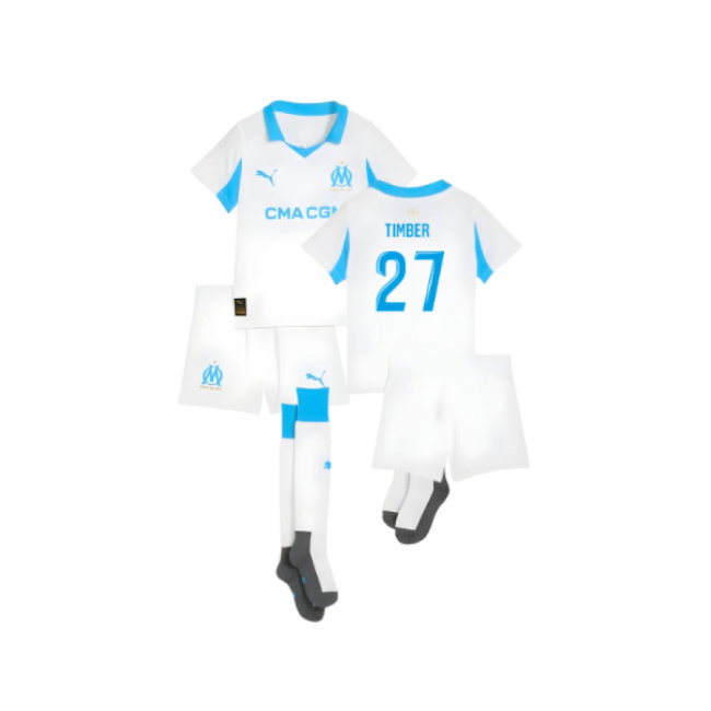 2025-2026 Marseille Home Mini Kit (Timber 27)