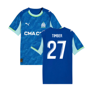 2025-2026 Marseille Third Shirt (Kids) (Timber 27)