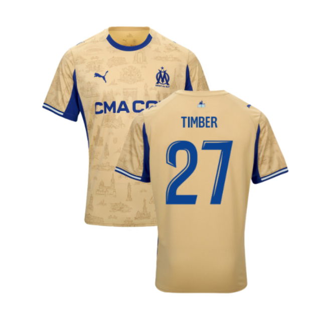 2025-2026 Marseille Special Edition Shirt (Timber 27)