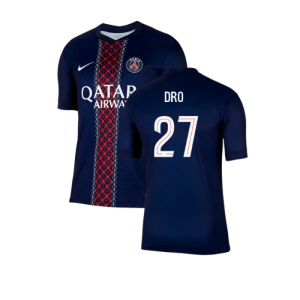 2025-2026 PSG Paris Saint Germain Home Shirt (Dro 27)