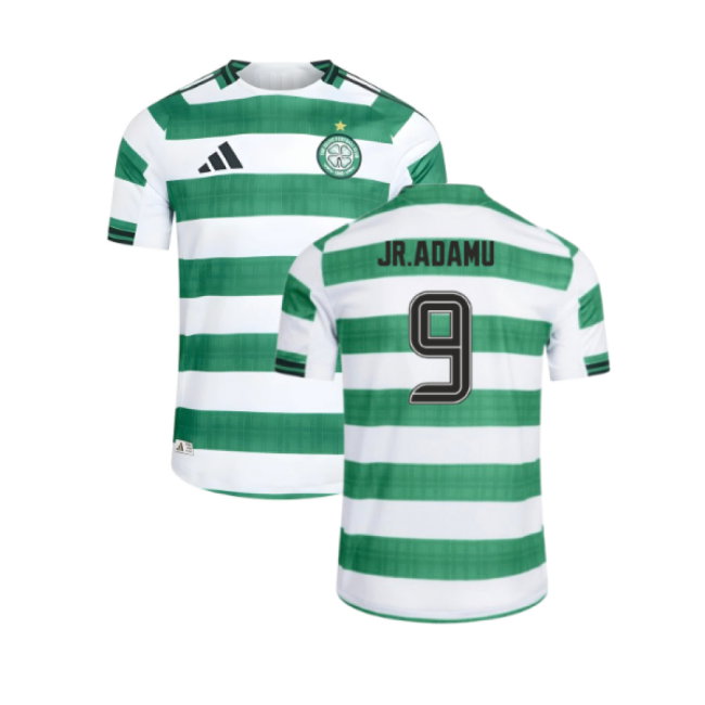 2025-2026 Celtic Home Shirt (No Sponsor) (JR.Adamu 9)