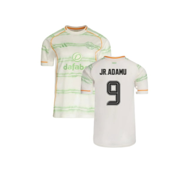 2025-2026 Celtic Third Shirt - Womens (JR.Adamu 9)
