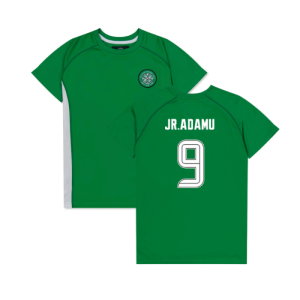 Celtic Poly T-shirt (Green/White) - Kids (JR.Adamu 9)