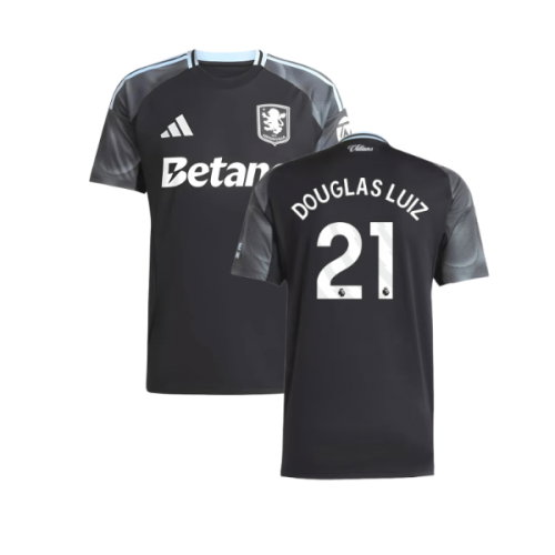 2025-2026 Aston Villa Away Shirt (Douglas Luiz 21)