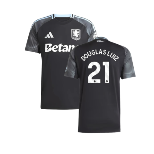 2025-2026 Aston Villa Away Shirt (Douglas Luiz 21)