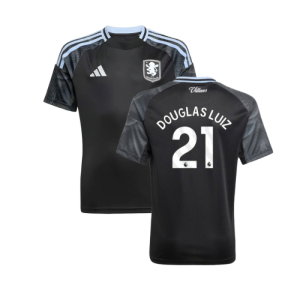 2025-2026 Aston Villa Away Shirt (Kids) (Douglas Luiz 21)