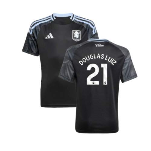 2025-2026 Aston Villa Away Shirt (Kids) (Douglas Luiz 21)