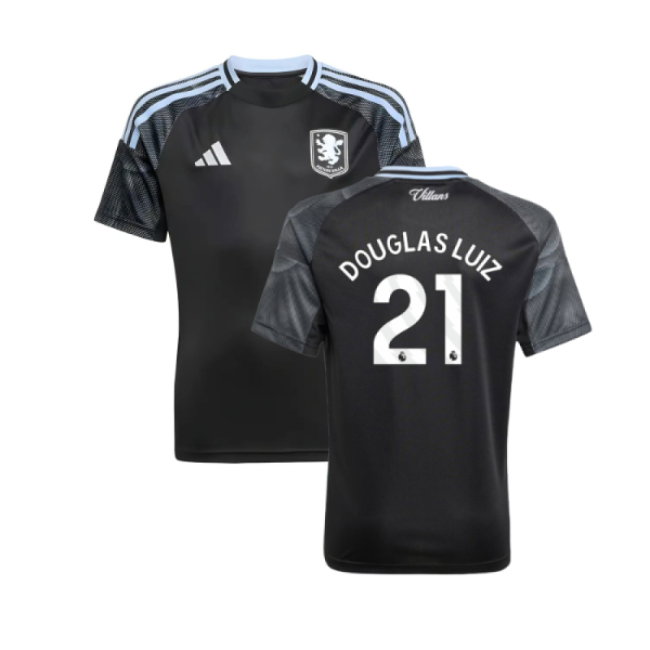 2025-2026 Aston Villa Away Shirt (Kids) (Douglas Luiz 21)