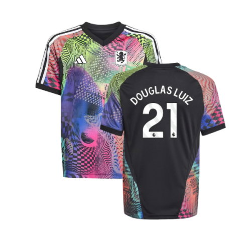 2025-2026 Aston Villa Pride Shirt (Douglas Luiz 21)