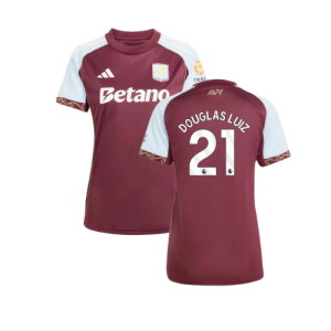 2025-2026 Aston Villa Home Shirt (Womens) (Douglas Luiz 21)