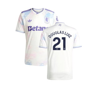 2025-2026 Aston Villa Third Shirt (Douglas Luiz 21)