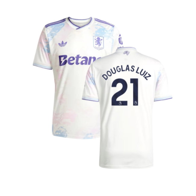 2025-2026 Aston Villa Third Shirt (Douglas Luiz 21)