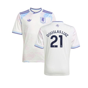 2025-2026 Aston Villa Third Shirt - Kids (Douglas Luiz 21)
