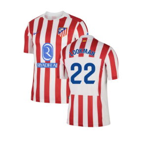 2025-2026 Atletico Madrid Home Shirt (Lookman 22)