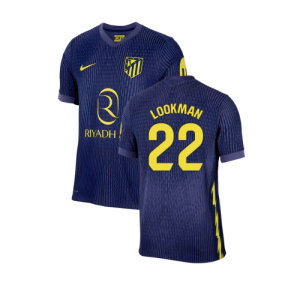 2025-2026 Atletico Madrid Authentic Away Shirt (Lookman 22)