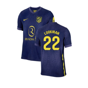 2025-2026 Atletico Madrid Authentic Away Shirt (Lookman 22)