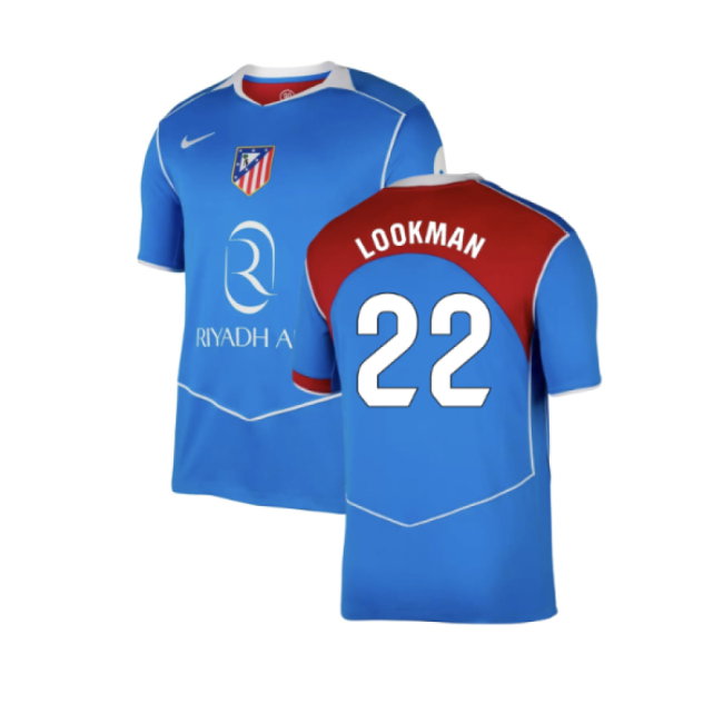 2025-2026 Atletico Madrid Third Shirt (Lookman 22)
