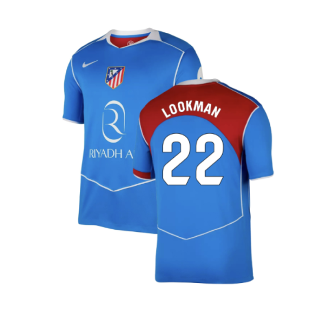 2025-2026 Atletico Madrid Third Shirt (Lookman 22)