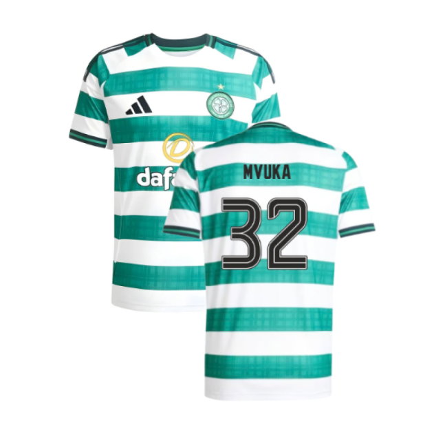2025-2026 Celtic Home Shirt (Mvuka 32)
