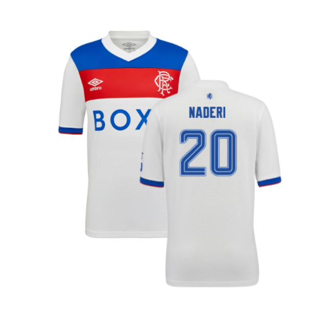 2025-2026 Rangers Away Shirt (Kids) (Naderi 20)