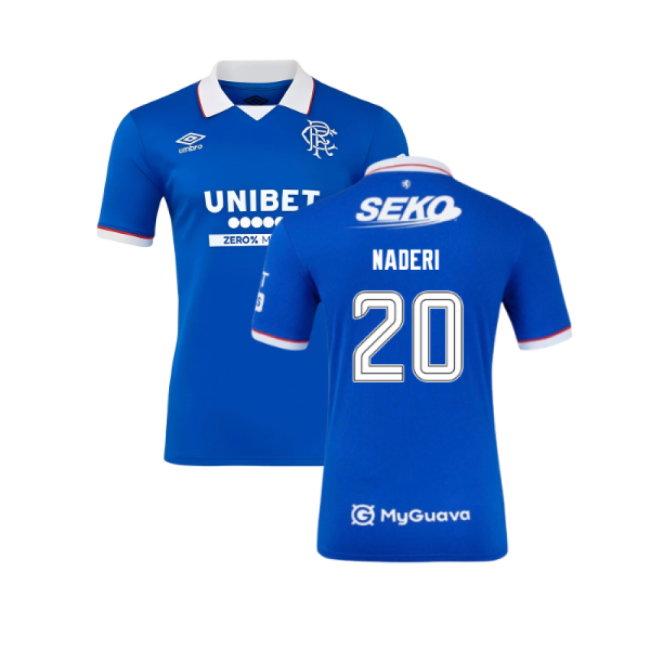2025-2026 Rangers Authentic Home Shirt (Naderi 20)