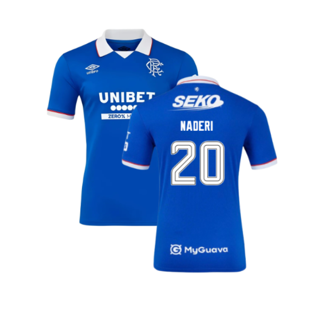 2025-2026 Rangers Authentic Home Shirt (Naderi 20)
