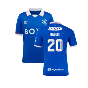 2025-2026 Rangers Home Shirt (Kids) (Naderi 20)