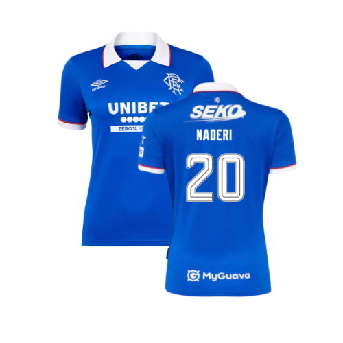 2025-2026 Rangers Home Shirt - Womens (Naderi 20)