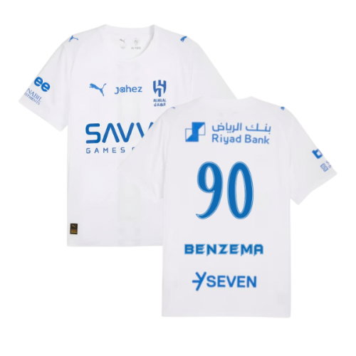 2025-2026 Al Hilal Away Shirt (Benzema 90)
